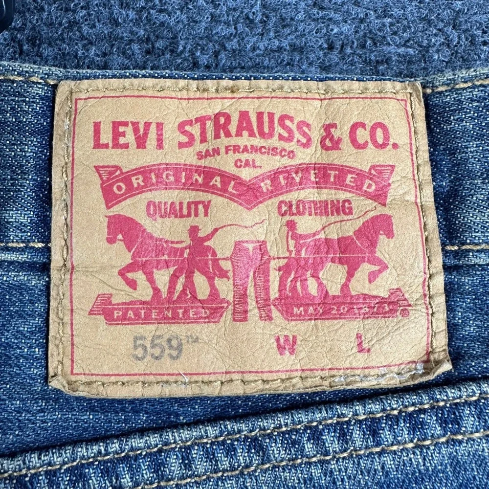 Levi's 559 Jeans Mens 42x34 Relaxed Straight Big & Tall Denim NWT
